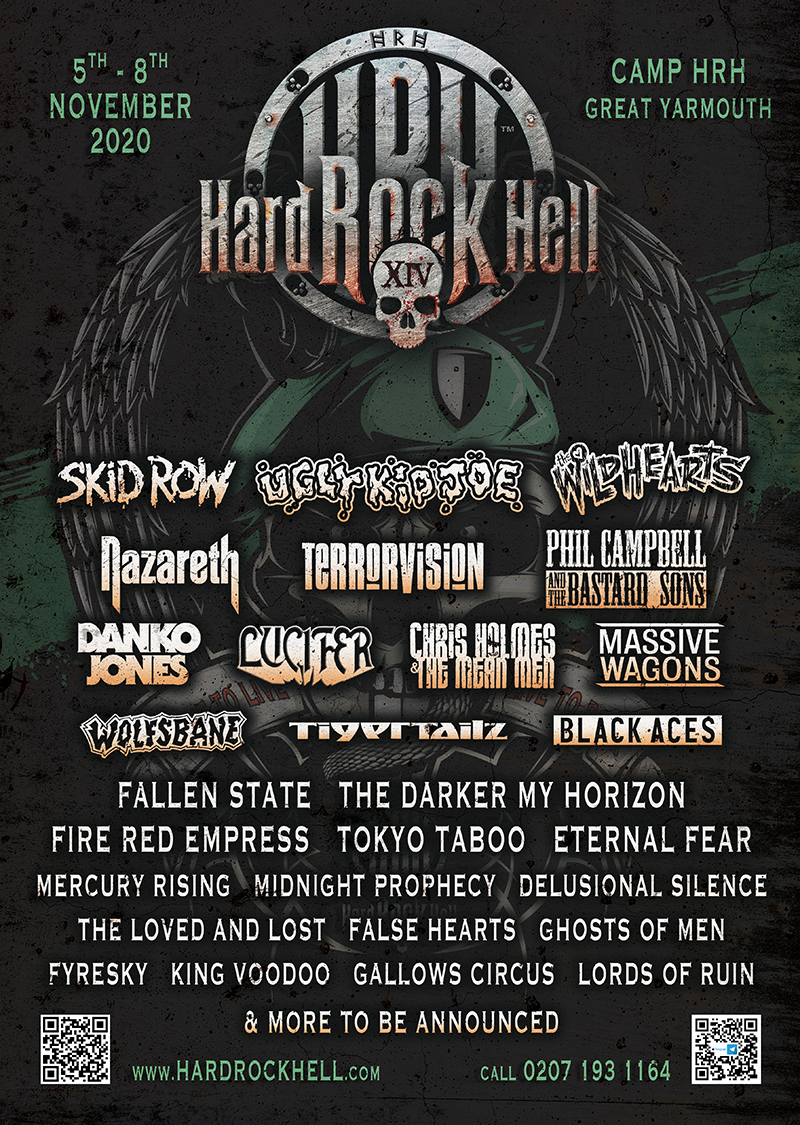 Lineup Hard Rock Hell